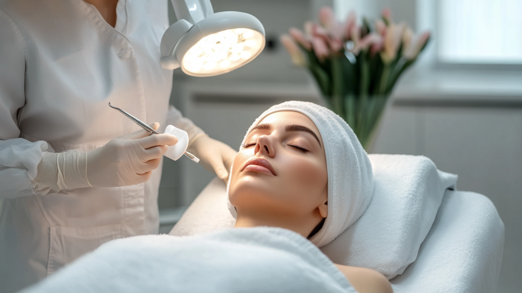 美容门诊皮肤保养版权图片下载