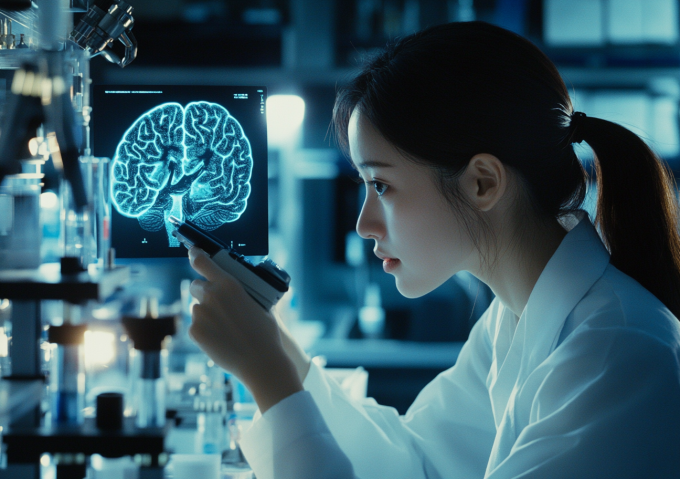 病理科脑神经分析图片