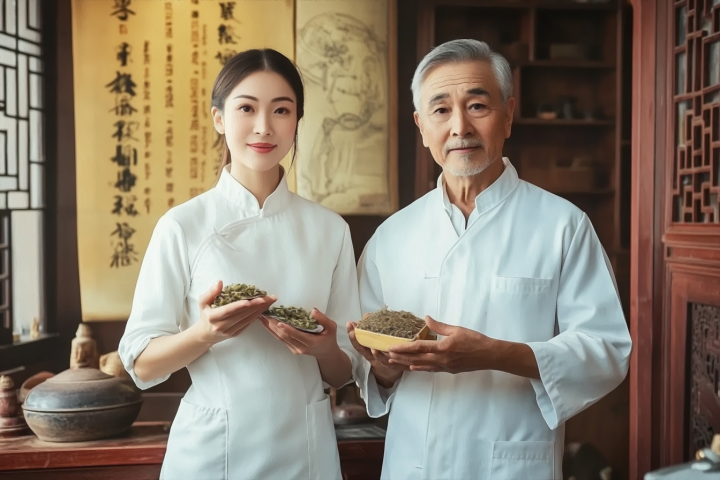 中医科健康护理版权图片下载