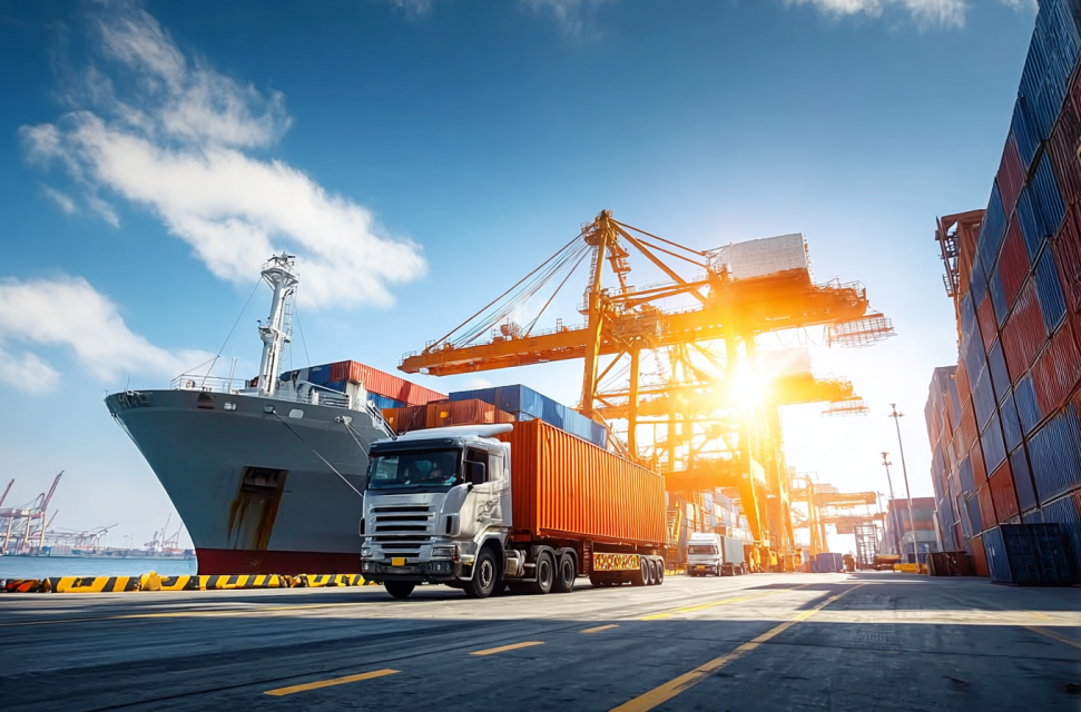 港口货运摄影图片