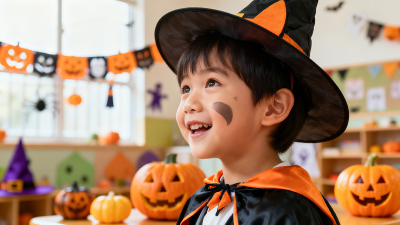 幼儿园万圣节摄影图