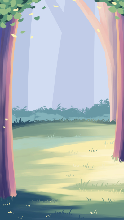 春天野外树林草地背景