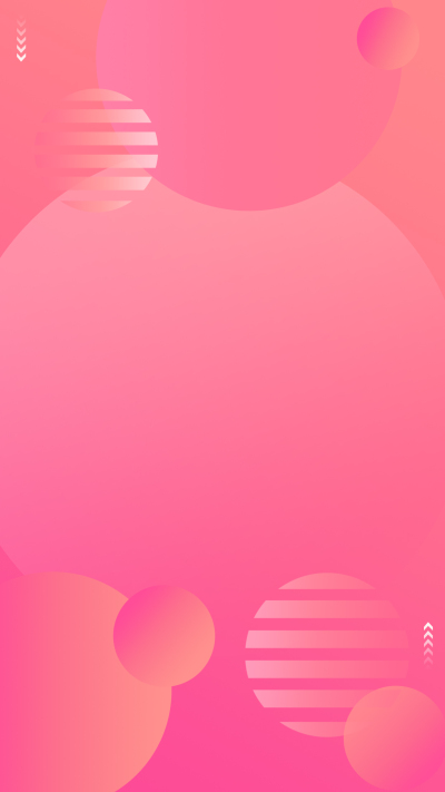 粉色渐变圆球条纹背景