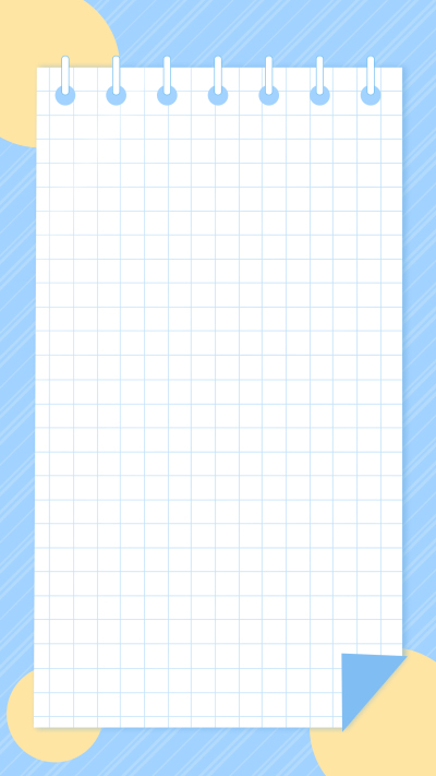 蓝色线格记事本背景