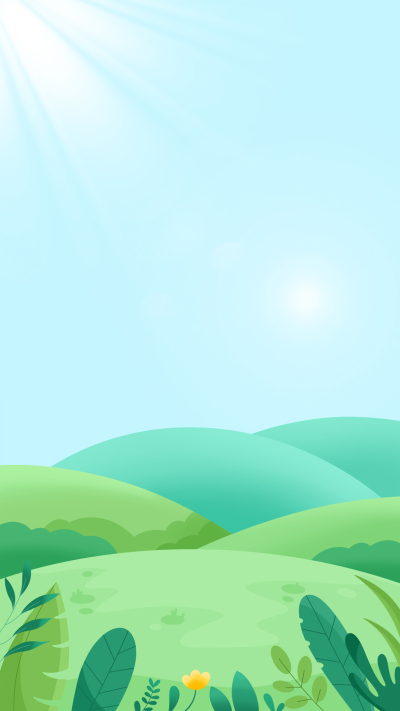 阳光明媚的户外风光背景