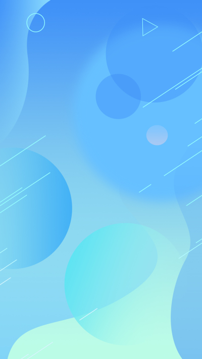 蓝色圆形渐变科技风背景