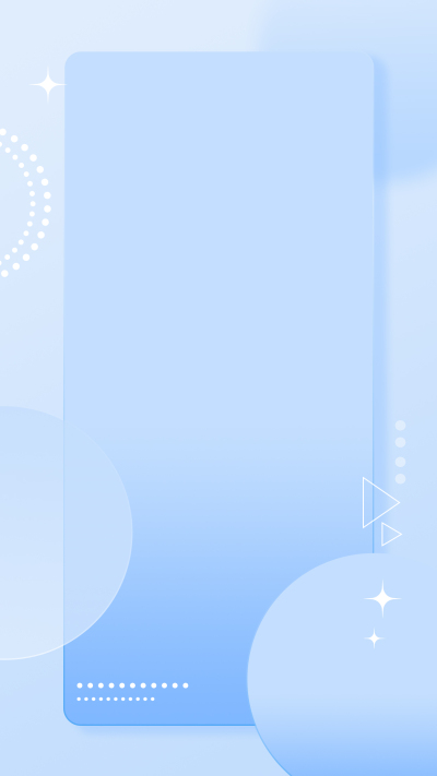浅蓝色创意图形渐变背景