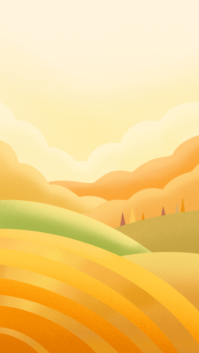 丰收的季节田地一片金黄背景