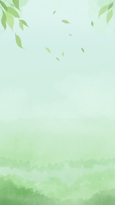 小清新水彩风格唯美背景