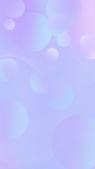 梦幻极光泡泡紫色渐变背景