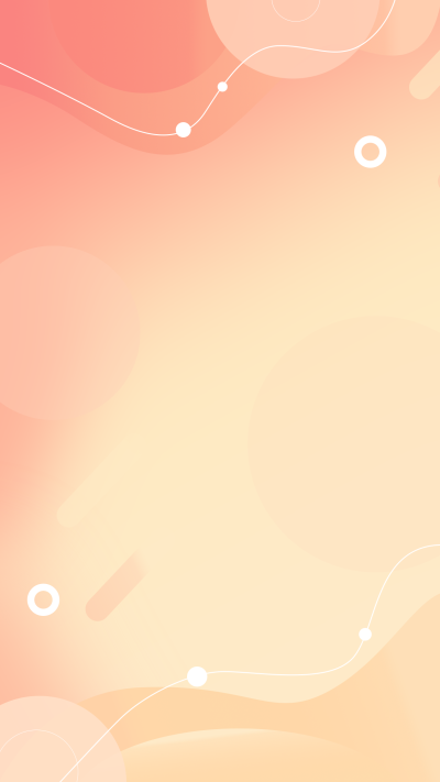 亮眼橙色渐变梦幻背景