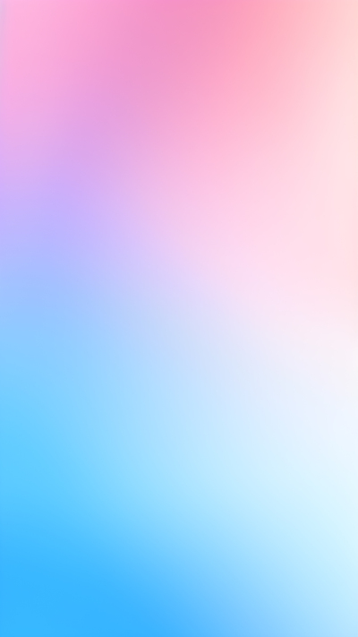 层次氛围感粉蓝渐变背景