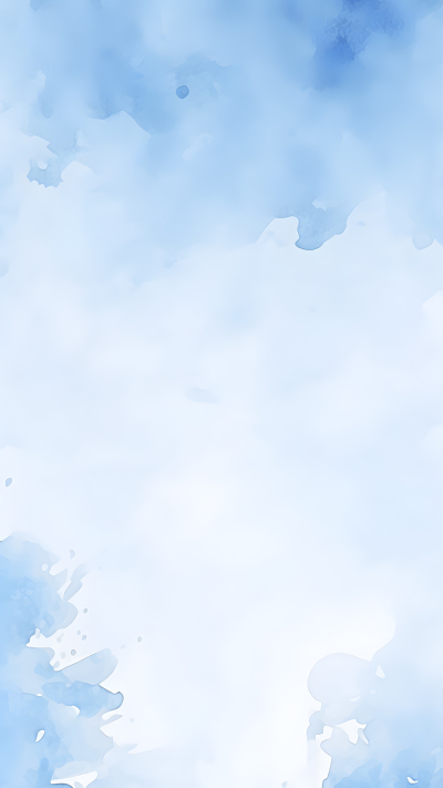 蓝色水彩渐变极简风背景