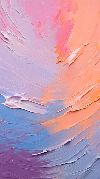 眼前一亮的油画背景