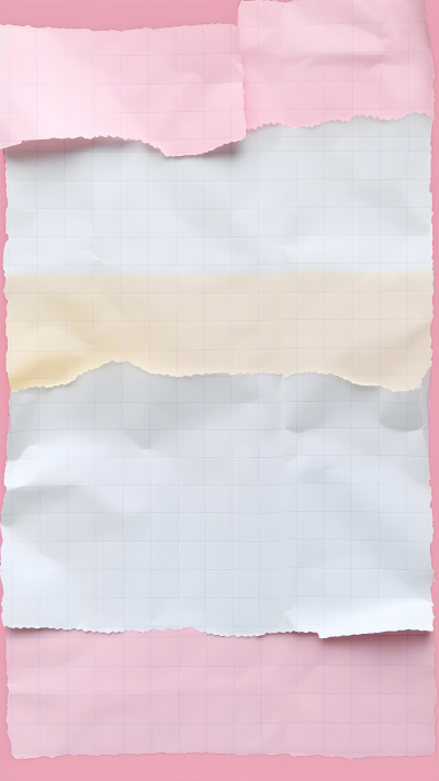 一片片撕开的纸张拼接背景