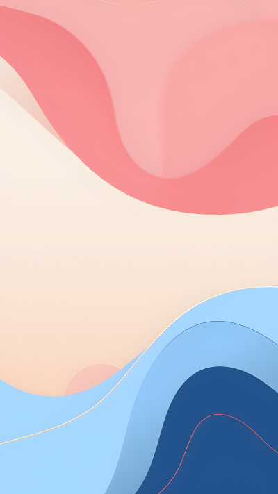 粉蓝色莫兰迪色系背景