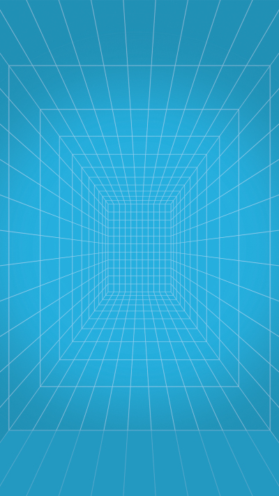 立体射线网格深蓝色背景