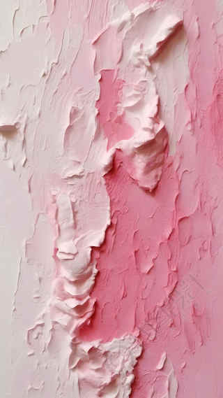 粉白色创意油画颜料背景