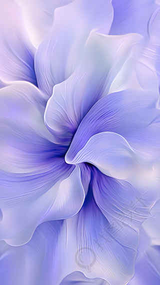 创意紫色花瓣唯美背景
