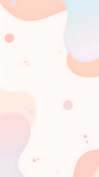 彩色色块淡雅背景