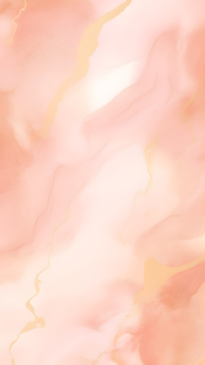 粉色大理石金色晕染背景