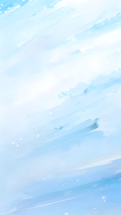 小清新油画画作背景