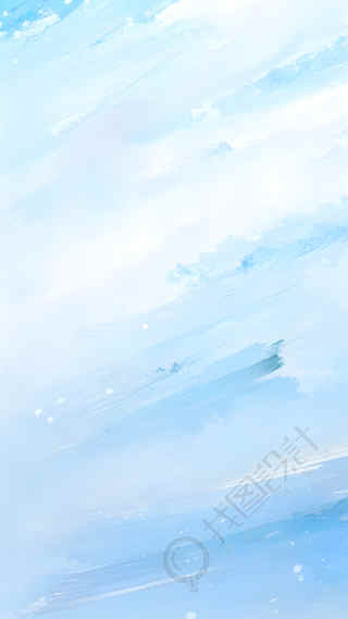 小清新油画画作背景