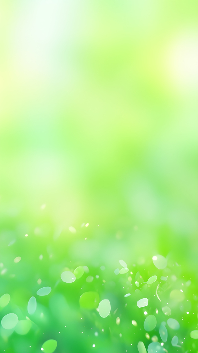 小清新绿色光影背景
