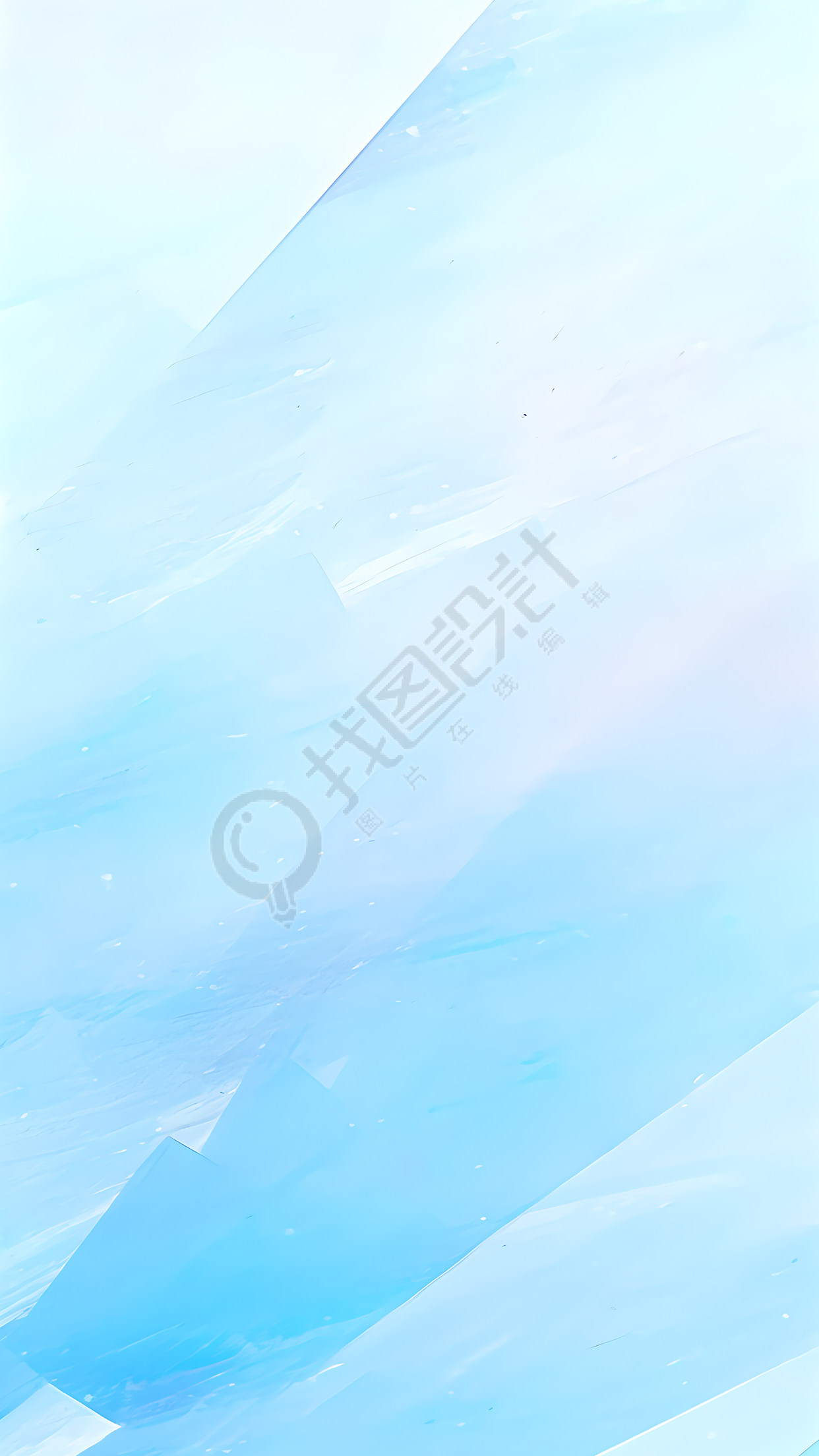 深浅不一的蓝色背景
