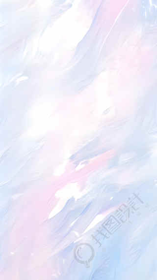 美丽的粉白色油画背景