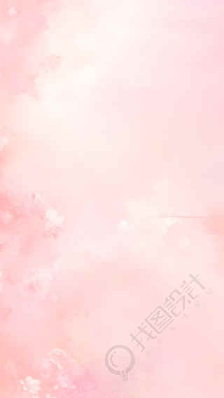 漂亮的粉色油画背景