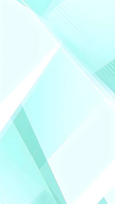 半透明绿色色块创意背景