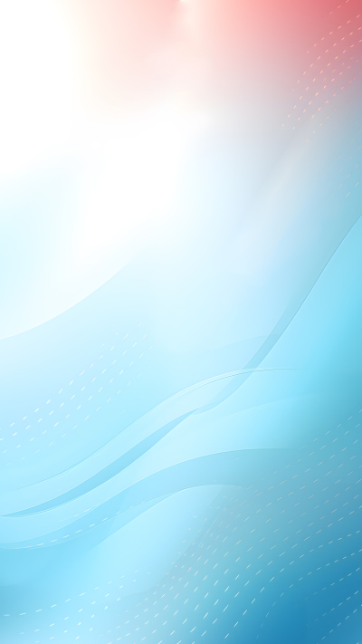 蓝色中的一抹红创意背景