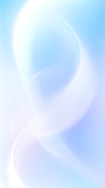 白色光影淡蓝色背景