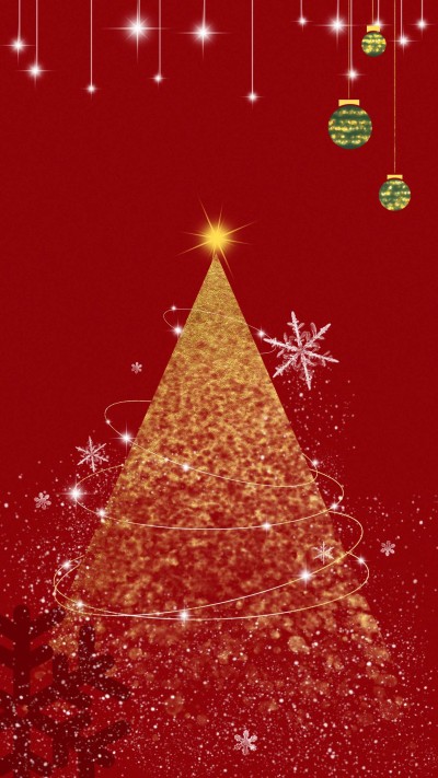 圣诞节创意圣诞树背景