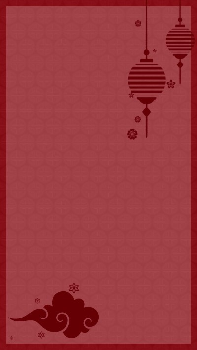 新年快乐喜庆灯笼背景