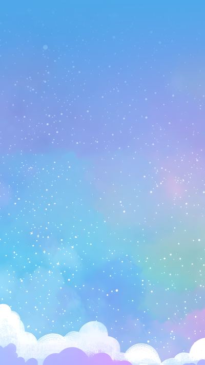 蓝紫色梦幻星空背景