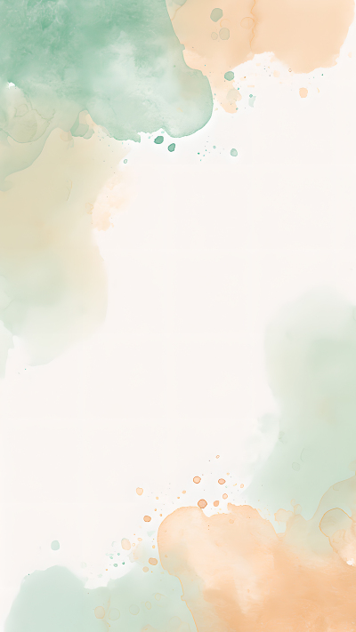 水彩晕染淡雅清新背景