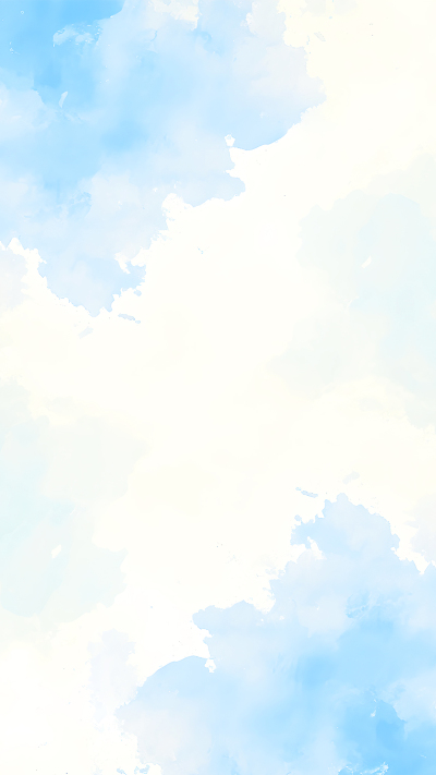 蓝色晕染水彩背景