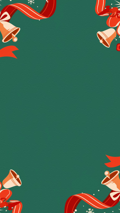 圣诞节创意铃铛背景