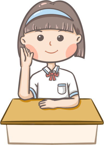课堂/举手的小女孩