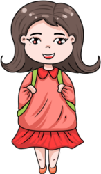 短发女孩