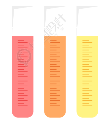 彩色实验试剂瓶