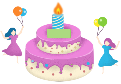周年庆/生日/聚会/蛋糕庆祝