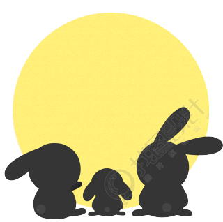中秋节/兔子赏月