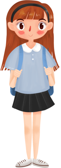 背书包女学生