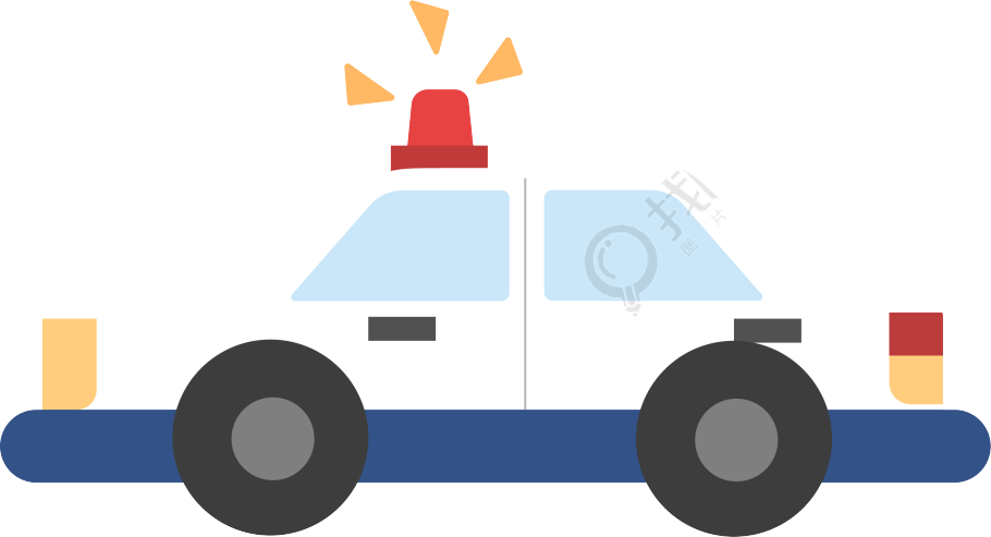 警车