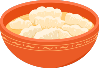 一碗水饺