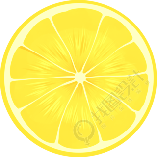 黄柠檬片