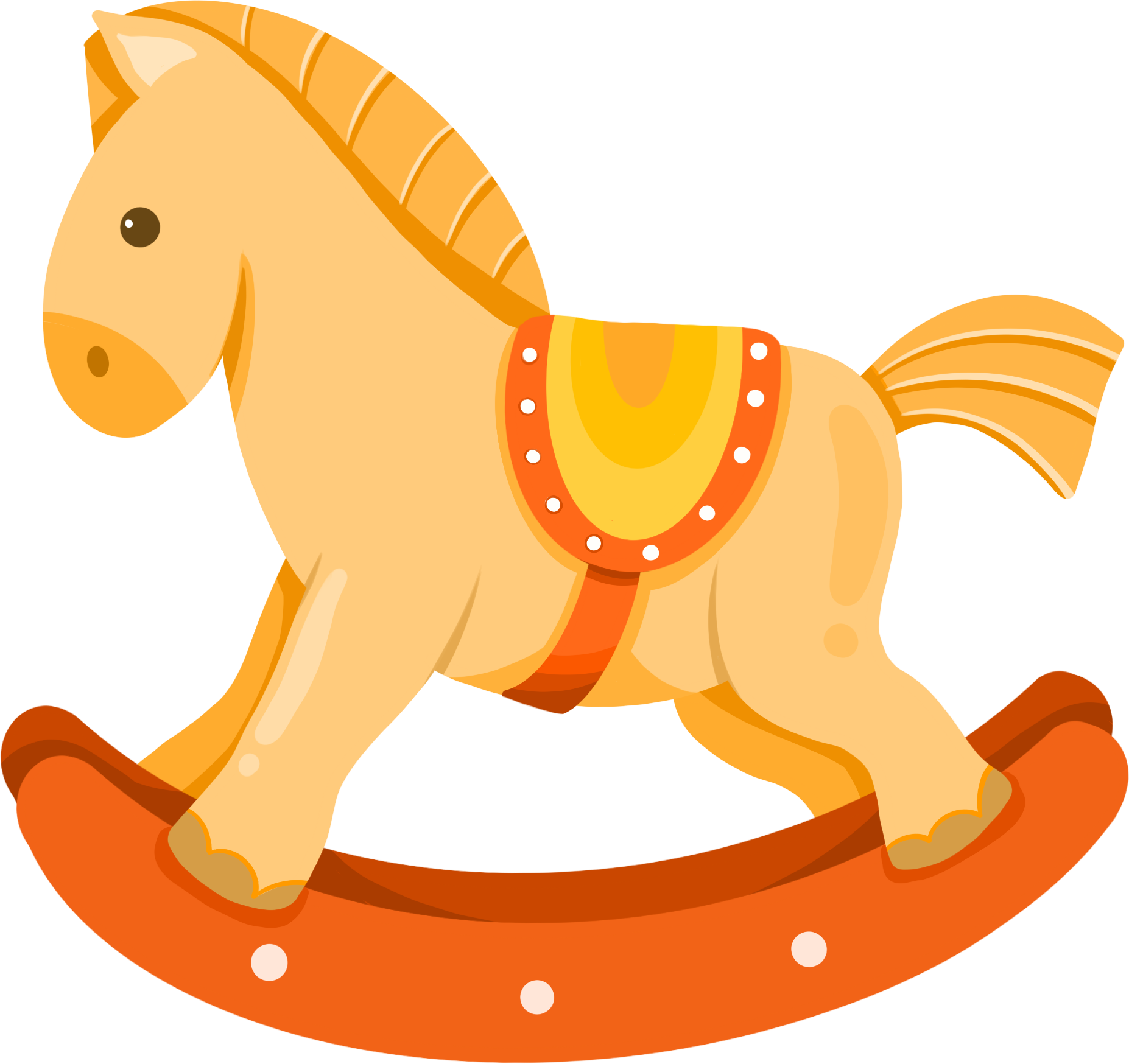给孩子最好玩的礼物！PARIPA rocking horse (mustang)木马摇椅 - 普象网